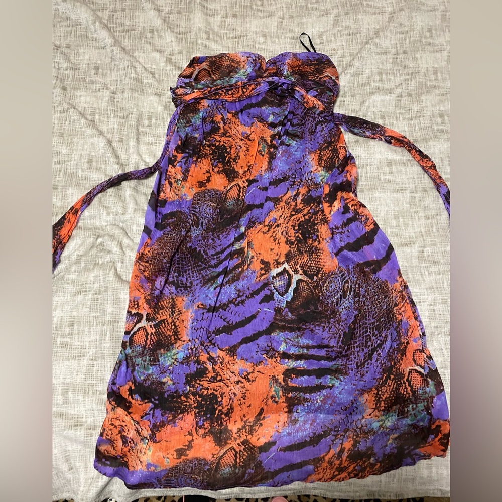 Beautiful versatile strapless maxi dress size 4X